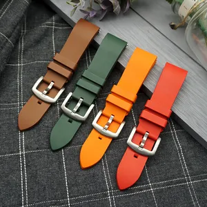 20mm Rubber Strap JUELONG Fluorine Rubber Watch Strap 18mm 19mm 20mm 21mm 22mm 23mm 24mm Quick Release Bar FKM Rubber Watch Band