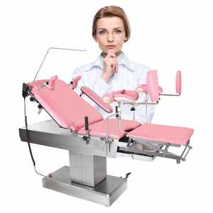 Meja operasi listrik Multi fungsi gynaekologi dan Obstetri meja untuk ginekologi - Product Image 4