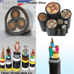 Basse tension 3 4 <span class=keywords><strong>5</strong></span> câble blindé en PVC/XLPE de 16mm-95mm avec alimentation souterraine de Construction en fil d'acier en aluminium/cuivre - Product Image 4