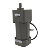Moteur à engrenages micro AC 200W avec boîte de vitesses 220V/380V monophasé triphasé à vitesse constante pour entraînement d'articulation de bras robotique