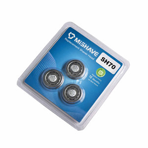 Cabezales de Repuesto para Afeitadora Eléctrica Mishave SH30 SH50 SH70 SH90, de Acero Inoxidable, Resistentes al Agua IPX6, con Alimentación USB, para Cuerpo y Zona del Bikini - Product Image 3