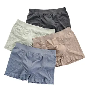 New Fashion Wholesale Men's Underwear U Protruding Design Sexy Man panties Breathable Men's Boxers