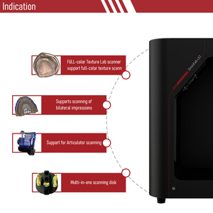 Scanner Dentale 3D ad Alta Velocità con Auto-scan, Scanner per Laboratorio Odontotecnico a Doppia Fotocamera, Precisione 8μm - Product Image 3