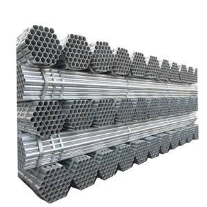 Metre başına fiyatı 1.5 inç 2 inç sokak ışık direği iskele 6 metre galvanizli karbon çelik boru