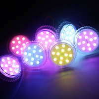 Luz LED de punto de píxel RGB de 24 V para exteriores, tipo rueda de la fortuna, para feria, E14, 50 mm, 12 LED SMD5050 RGB, UCS1903, UCS2903