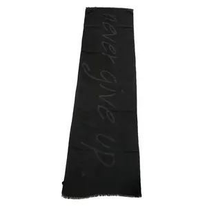 Nouveau Style Épaissir Hommes Chaud Gris Châle Pashmina Cachemire Écharpe Pour Femmes Hiver