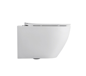 WC mural monobloc moderne en céramique à chasse d'eau, pour hôtels et villas - Product Image 2