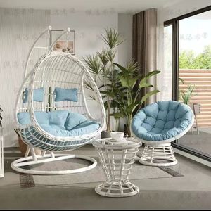 <span class=keywords><strong>Silla</strong></span> Colgante Tipo Nido de Pájaro de Mimbre <span class=keywords><strong>para</strong></span> Interiores, Hamaca <span class=keywords><strong>para</strong></span> Balcón, Dormitorio, Hogar, <span class=keywords><strong>Silla</strong></span> Colgante Tipo Huevo <span class=keywords><strong>para</strong></span> Descansar - Product Image 6