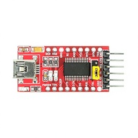 Adaptador USB a TTL con Módulo FT232RL Dedicado, Cable de Descarga con Interfaz Mini, Compatible con 33V y 5V, China