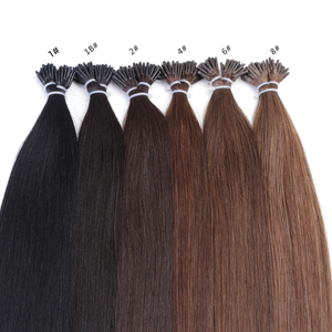 K.SWIGS 100%Human Virgin Hair <b>Extensions</b> Popular Chinese I-Tip in Straight Style with High Quality Grade Keratin Bonds Wholesale - Product Image 6