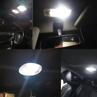 T10 W5W 194 168 Céramique 3D LED Lampe de Plaque d'Immatriculation de Voiture Rouge Jaune Blanc 501 Auto Dôme Instrument Lumière Wedge Ampoule