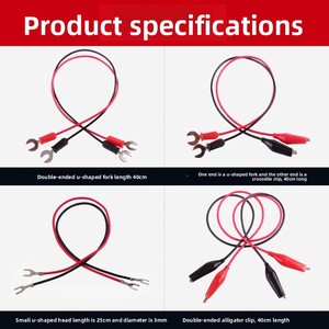 Peralatan Eksperimen <span class=keywords><strong>Fisika</strong></span> Listrik - Klip <span class=keywords><strong>Buaya</strong></span> Bentuk U, Kabel Colokan Pisang, Bola Lampu Kecil, Tembaga Murni, <span class=keywords><strong>Fisika</strong></span> - Product Image 4