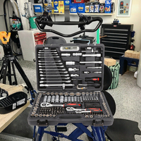 ODEC 46-Piece Vehicle Tool Kit with Ratchet Torque Wrench and 1/4-Inch Socket Set