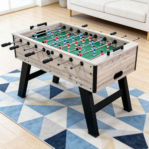 Mesa de Futbolín Personalizada Premium S.Q.F, de MDF, con Marco de Acero, Superficie de Alto Brillo, 3 Porterías, para Entretenimiento en Interiores, Uso Infantil - Product Image 4