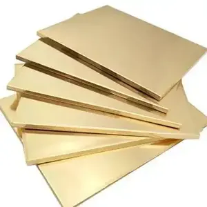 ราคาถูก99% แผ่นทองแดงบริสุทธิ์ C10700 C10800 T1 T2 B62 B13ทองเหลืองหรือทองแดง