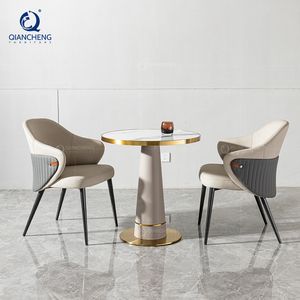 Marco de muebles para restaurante, <span class=keywords><strong>base</strong></span> de mesa de metal de hierro fundido, marco de mesa redonda de comedor de acero inoxidable dorado de fábrica OEM Foshan - Product Image 3
