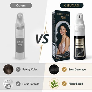 Teinture capillaire sans ammoniaque OEM/ODM la plus vendue avec peigne intégré - Product Image 2