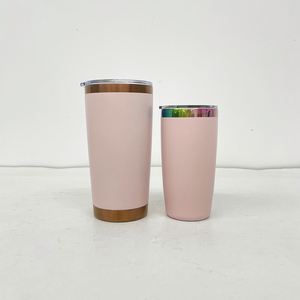 Mini Size rainbow Plated Underneath 10oz Travel Tumbler Cups <b>Coffee</b> <b>Mugs</b> with Magnetic Lids for Customized Laser Engraving - Product Image 4