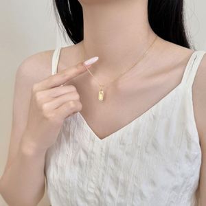 Dylam Dainty <b>Choker</b> Necklace Cz Pendant Necklace Rhodium 18k Gold Plated Link Chain Necklace for Women Jewelry Gifts - Product Image 3