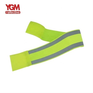 Ánh Sáng Cao Huỳnh Quang Đàn Hồi Có Thể Điều Chỉnh Vải Băng Phản Quang Băng Tay Cho Cánh Tay Cổ Tay Mắt Cá Chân - Product Image 3