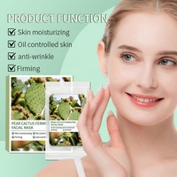 Masque hydratant de réparation de cactus de Fermentation biologique naturelle pure ajoutant du collagène Anti-rides Anti-âge acné
