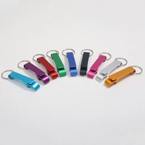Porte-clés en alliage d'aluminium personnalisé avec logo, décapsuleur en métal, porte-clés décapsuleur pour canettes de bière - Product Image 2