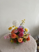 Centre de table de mariage personnalisé 2027, fleurs sauvages artificielles, boule de fleurs de pissenlit de 30 cm pour allée de mariage.