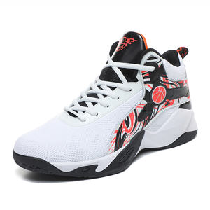 High Quality Men's <strong>Basketball</strong> <strong>Shoes</strong> Durable Breathable <strong>Outdoor</strong> Sneakers Platform Style with Lace-Up and PU Insole Wholesale - Product Image 3