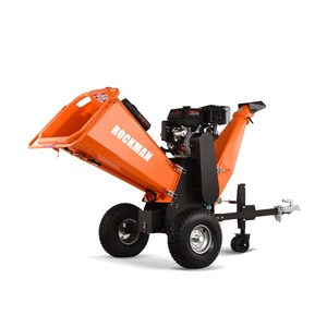 Herramienta ATV montada en remolque, tambor de comprobación gratuito, capacidad de 6 pulgadas, 15HP, motor de arranque eléctrico Loncin, astilladora de madera GS1600 - Product Image 1