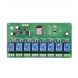 บอร์ดพัฒนาโมดูลรีเลย์ ESP8266 WIFI 8CH พร้อมแหล่งจ่ายไฟ 5V 7V-28V สำหรับรีโมทคอนโทรล ใช้ชิป ESP-12F - Product Image 4