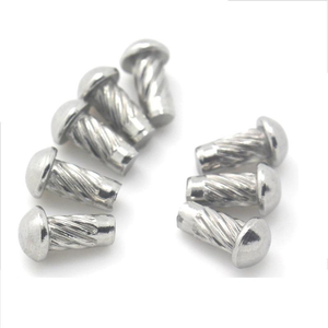 Écrous à riveter en acier inoxydable 304 certifiés CE 18-8, M2, M2.5, M3, M4, M5, à tête ronde moletée - Product Image 1