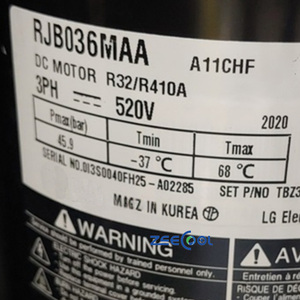 Compresseur à vortex à fréquence variable <span class=keywords><strong>LG</strong></span> RJB036MAA RJB036MBA pour climatisation et réfrigération commerciale – Prix usine - Product Image 3