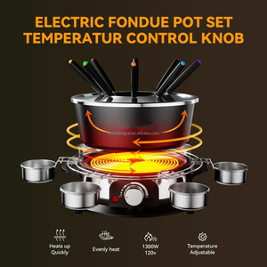 Pot à <span class=keywords><strong>fondue</strong></span> au fromage <span class=keywords><strong>électrique</strong></span> en bois, écologique, pour faire fondre le <span class=keywords><strong>chocolat</strong></span>, sans danger pour les aliments - Product Image 3