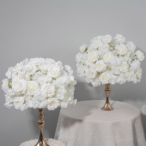 MTY - Vente en gros de boules de fleurs artificielles en soie, directement de l'usine, pour décorations de mariage et d'événements - Product Image 4