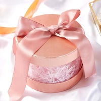 Tubes en PVC PET transparents ronds de luxe avec logo personnalisé pour cadeaux de mariage, chocolats et bonbons