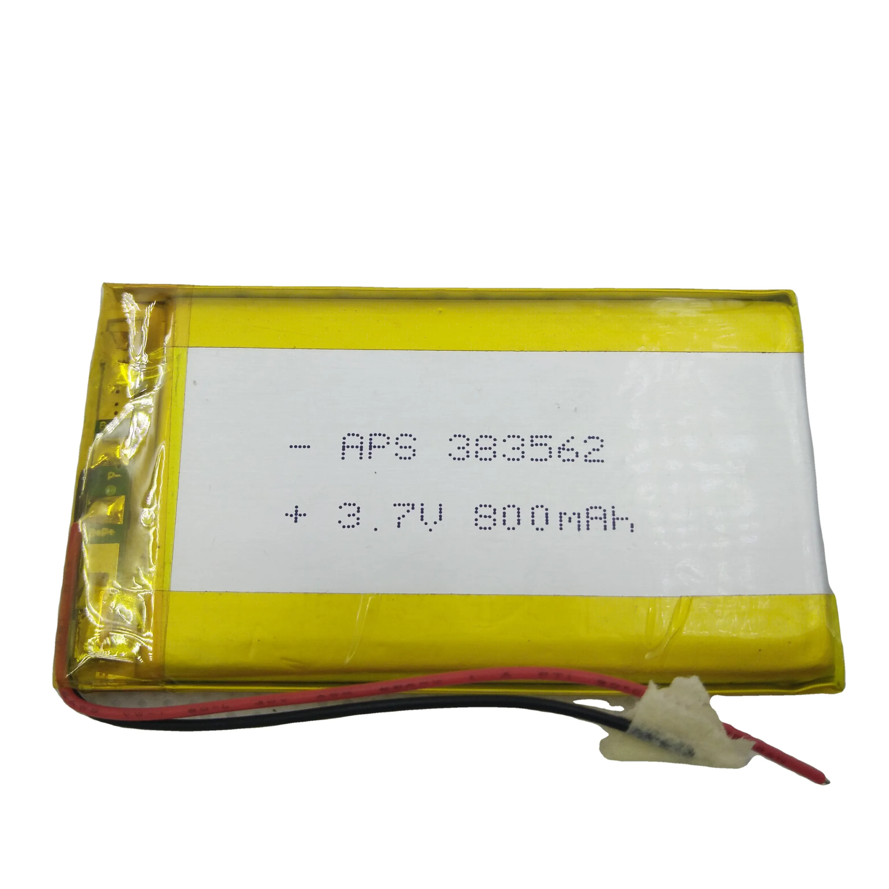 Pin Lithium Ion Polymer 383562 3.7V 800mA Lg Cell Hệ Thống Năng Lượng Mặt Trời Li-ion Có Thể Sạc Lại Cho Thiết Bị Điện Tử