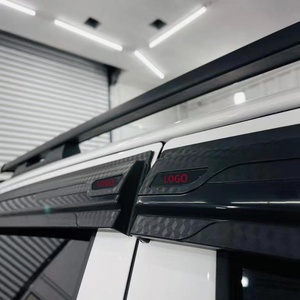 Pare-soleil et déflecteur de vitre latérale en fibre de carbone 3D pour Toyota Hilux Revo – Protection contre la pluie et les intempéries – Vente en gros - Product Image 3