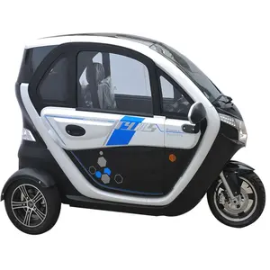 Mobilidade scooter de roda 3 2 lugares carro elétrico