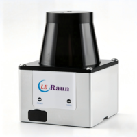 Radar laser de sécurité industriel LE-M10, zones d'alarme configurables, DC 9-30V, certifié CE, capteur LiDAR, évitement d'obstacles pour AGV, 25M