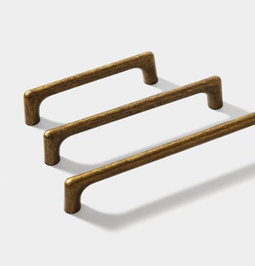 Sıcak Fırsat Çinko Alaşımlı Antik Dolap Kulp Bronz Mutfak Dolabı Kulpları Yuvarlak Top Topuzlar - Product Image 4