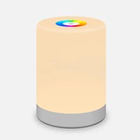 Veilleuse LED RVB moderne pour enfants lampe de chevet portable intelligente contrôle tactile blanc USB rechargeable pour chambre d'enfant salon