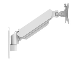 Best Popular Office Furniture Flexible Lcd PC <strong>Swing</strong> Arm Monitor <strong>Bracket</strong> Black/White Monitor Wall Mount - Product Image 5