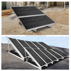 Customized Concrete <b>Foundation</b> Solar Panel Mounting Bracket Ground Mount Solar Racking Systems - Product Image 3