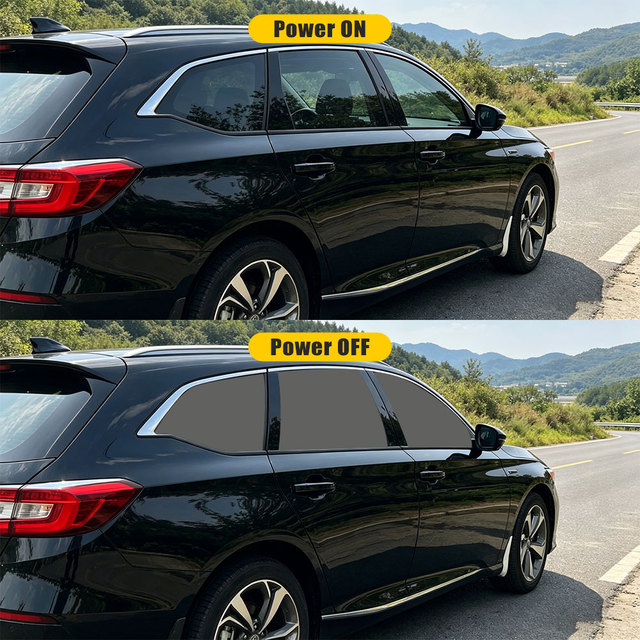 Touch Wireless APP Control PDLC Smart Film Car Window Electric Switchable Privacy Glass Tint Film for Luxury Auto