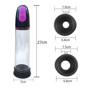 Handsome up <b>Pump</b> Bigger Growth Waterproof No Side Effects Vacuum Erection Device <b>Penis</b> <b>Enlargement</b> - Product Image 2