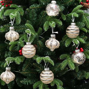 Bolas de Navidad Transparentes de PET de Alta Calidad, Mini, 8 cm, Ecológicas, Modernas, 3 Colores, Forma Personalizada, Decoración Colgante para Fiestas - Product Image 6