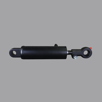 Cylindre hydraulique de basculement à double effet en acier chromé dur personnalisé pour tracteur-chargeur, pression 28 MPa, garantie 1 an