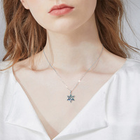 Bijoux fins en gros 925 en argent Sterling plaqué rhodium ormeau coquille arbre de vie pendentif collier pour les femmes