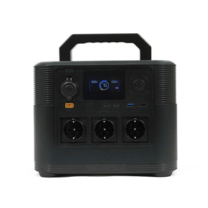 Alimentation électrique extérieure M9 1200W, norme européenne, station d'alimentation portable, batterie au phosphate de fer lithium, type C - Product Image 1