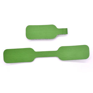 Étiquettes en cuir auto-agrippantes pour câbles sur supports métalliques pour l'identification des cordons, gestion des câbles avec multiprises derrière les bureaux et les téléviseurs - Product Image 4